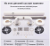 Поручень прямой Dikalan 2W001-69-Y, 690мм