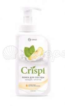 Пенка для мытья посуды GRASS CRISPI груша-базилик 125455